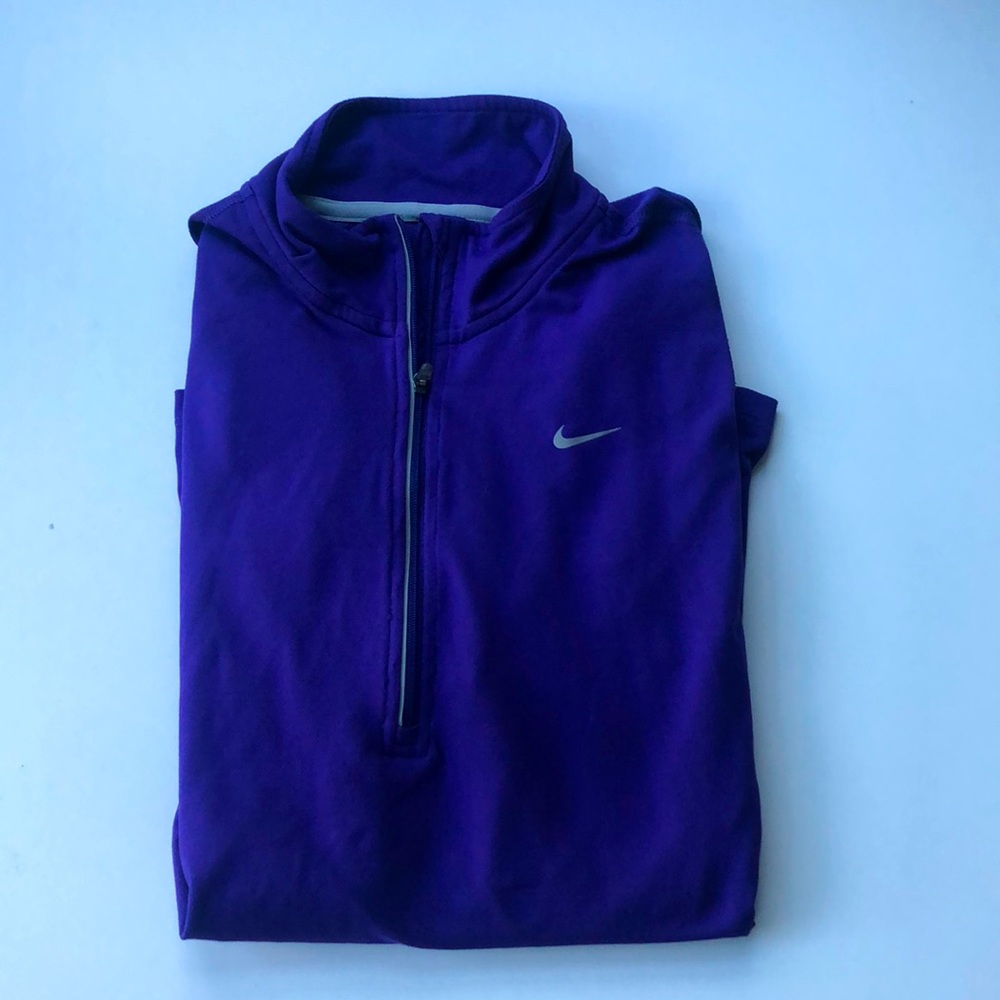 Purple Nike Quarter-zip